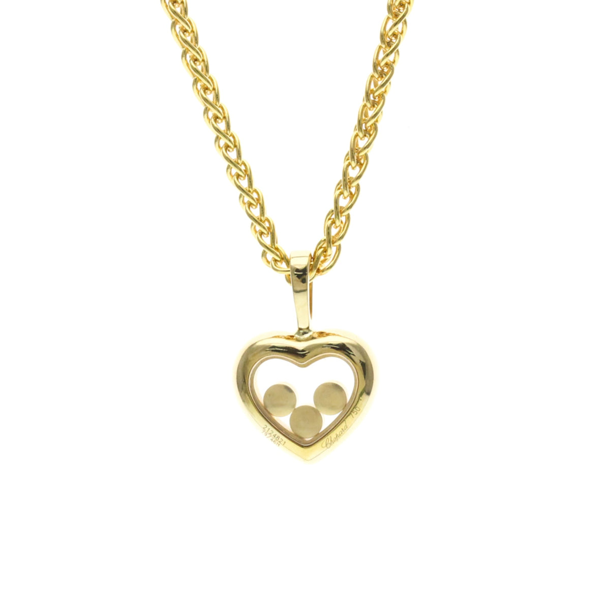 PRE-OWNED Chopard Happy Diamonds · 18K Yellow Gold