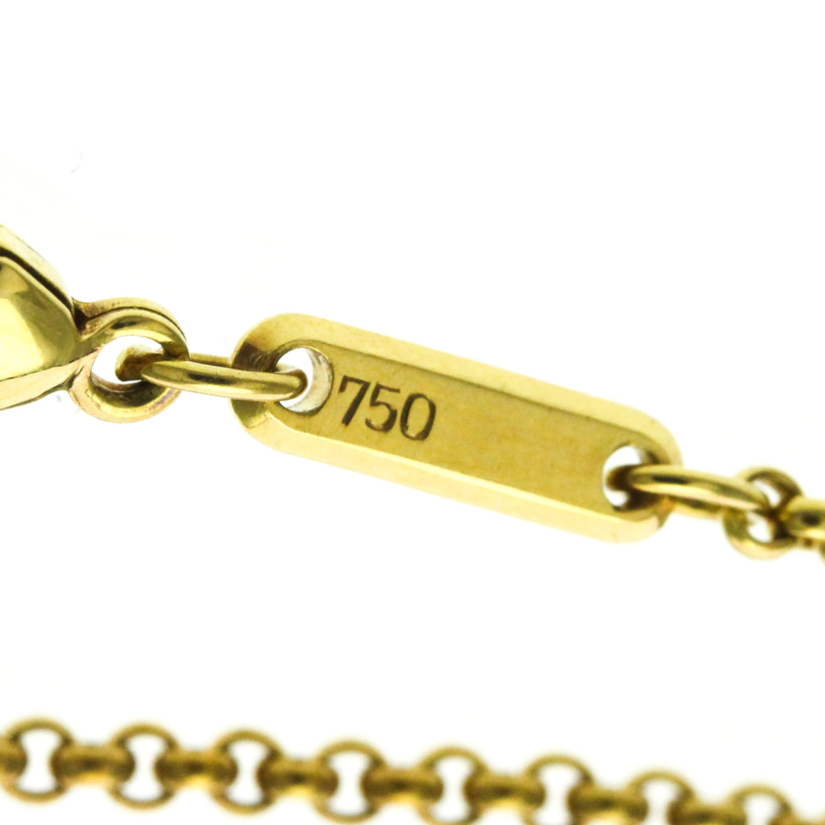 PRE-OWNED Chopard Happy Diamonds Heart · 18K Yellow Gold