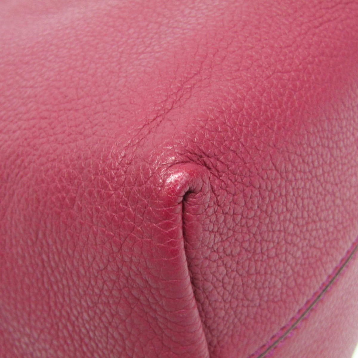 PRE-OWNED Fendi · Leather Handbag · Bordeaux