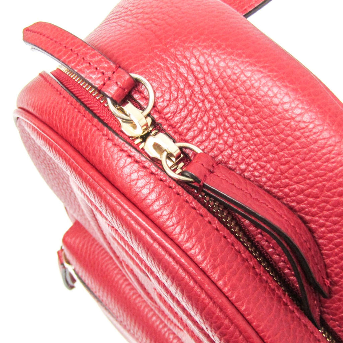 PRE-OWNED Gucci Soho · Interlocking G · Leather Backpack