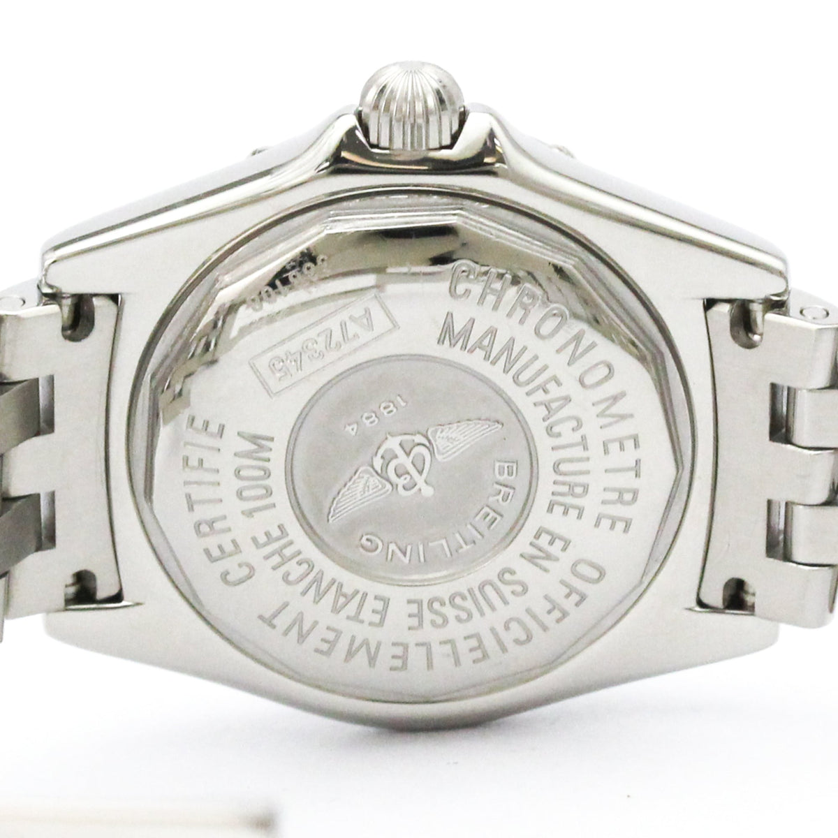 PRE-OWNED Breitling Callistino · Steel · Mother-of-Pearl