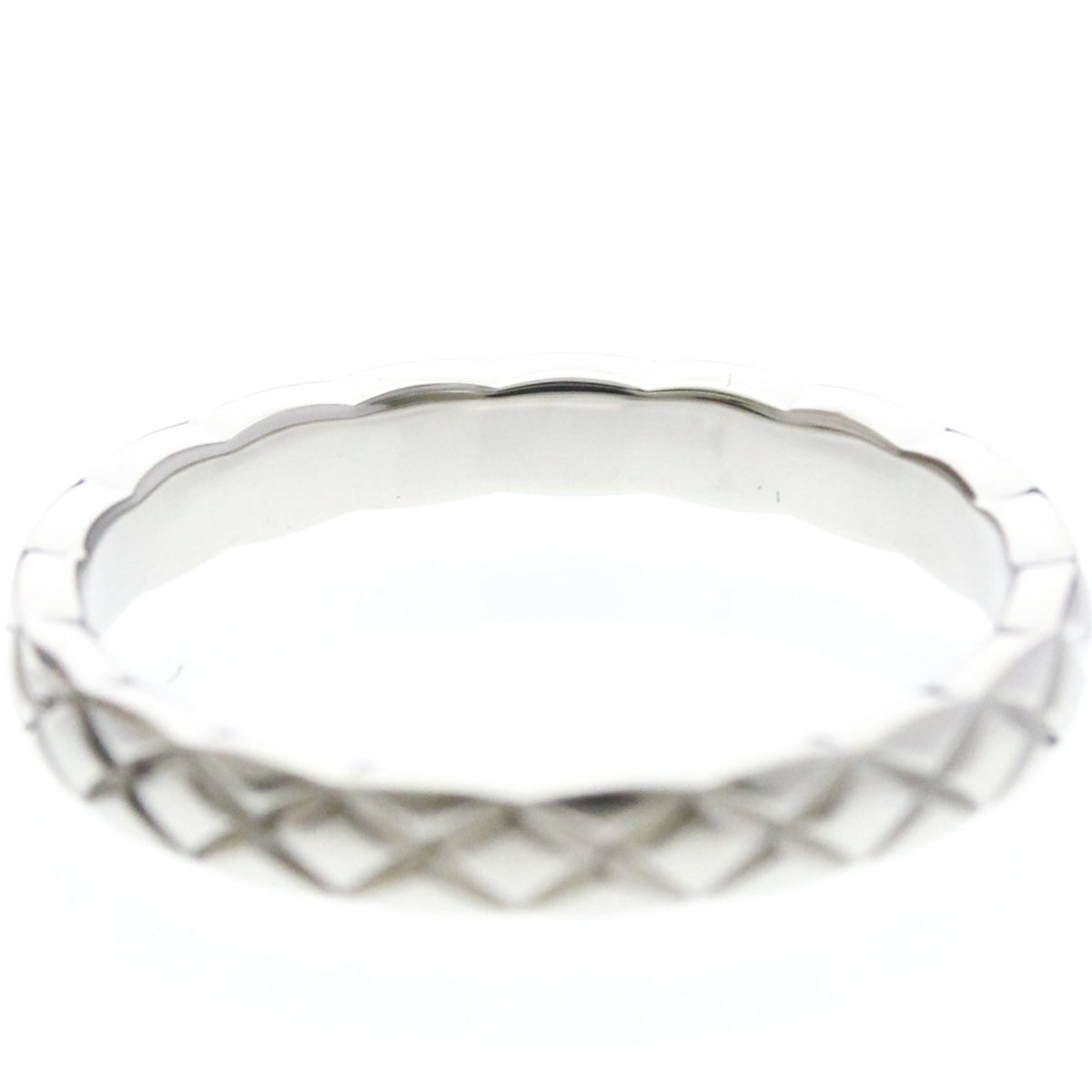 PRE-OWNED Chanel Coco Crush · Platinum · Mini Size 6.75