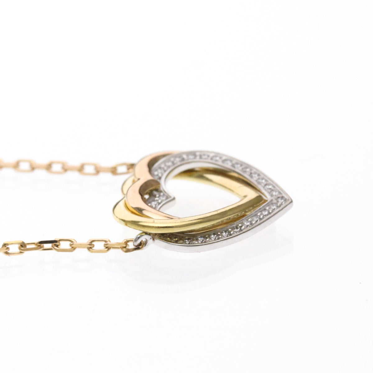 PRE-OWNED Cartier Trinity · Tri-Gold · Pendant