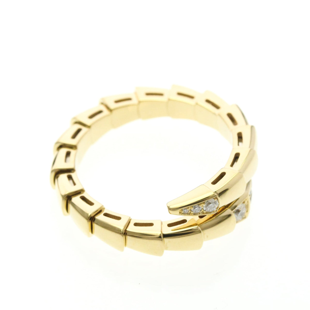 PRE-OWNED Bvlgari Serpenti Viper · Diamond · 18K Yellow Gold