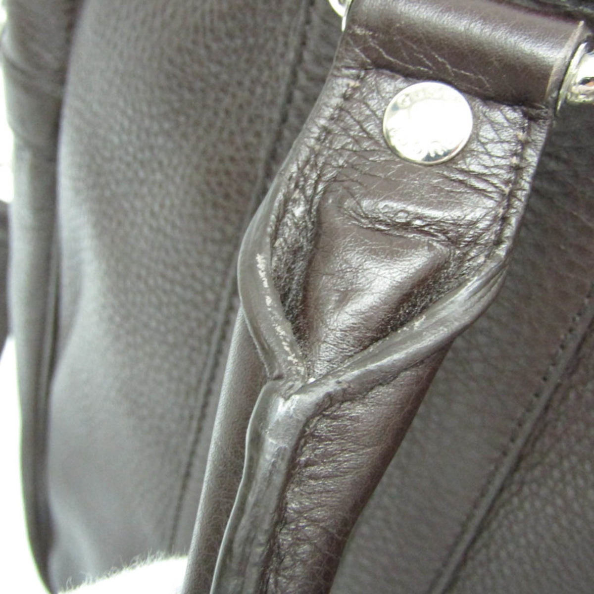 PRE-OWNED Gucci · Leather Briefcase
