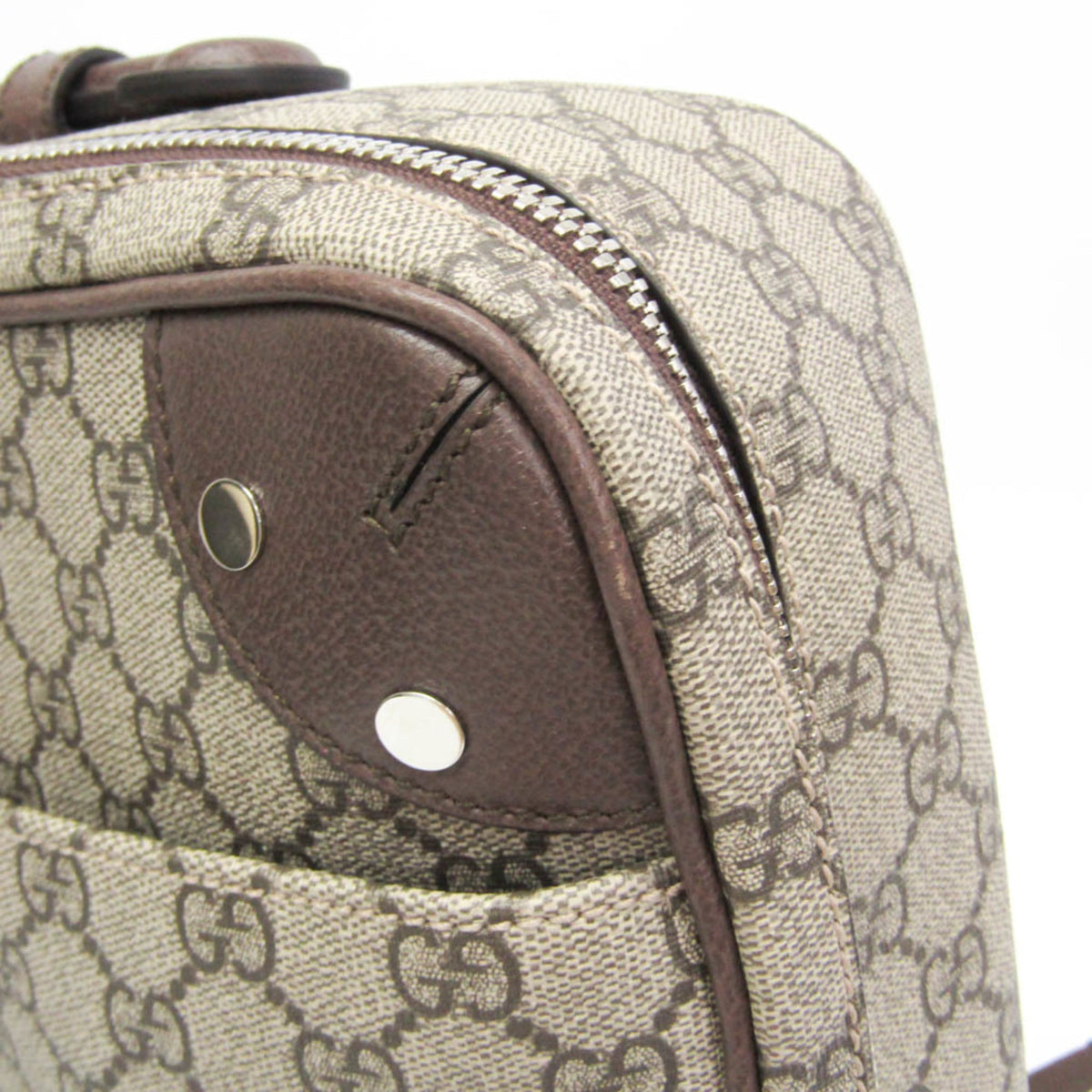 PRE-OWNED Gucci Interlocking · GG Supreme · Backpack