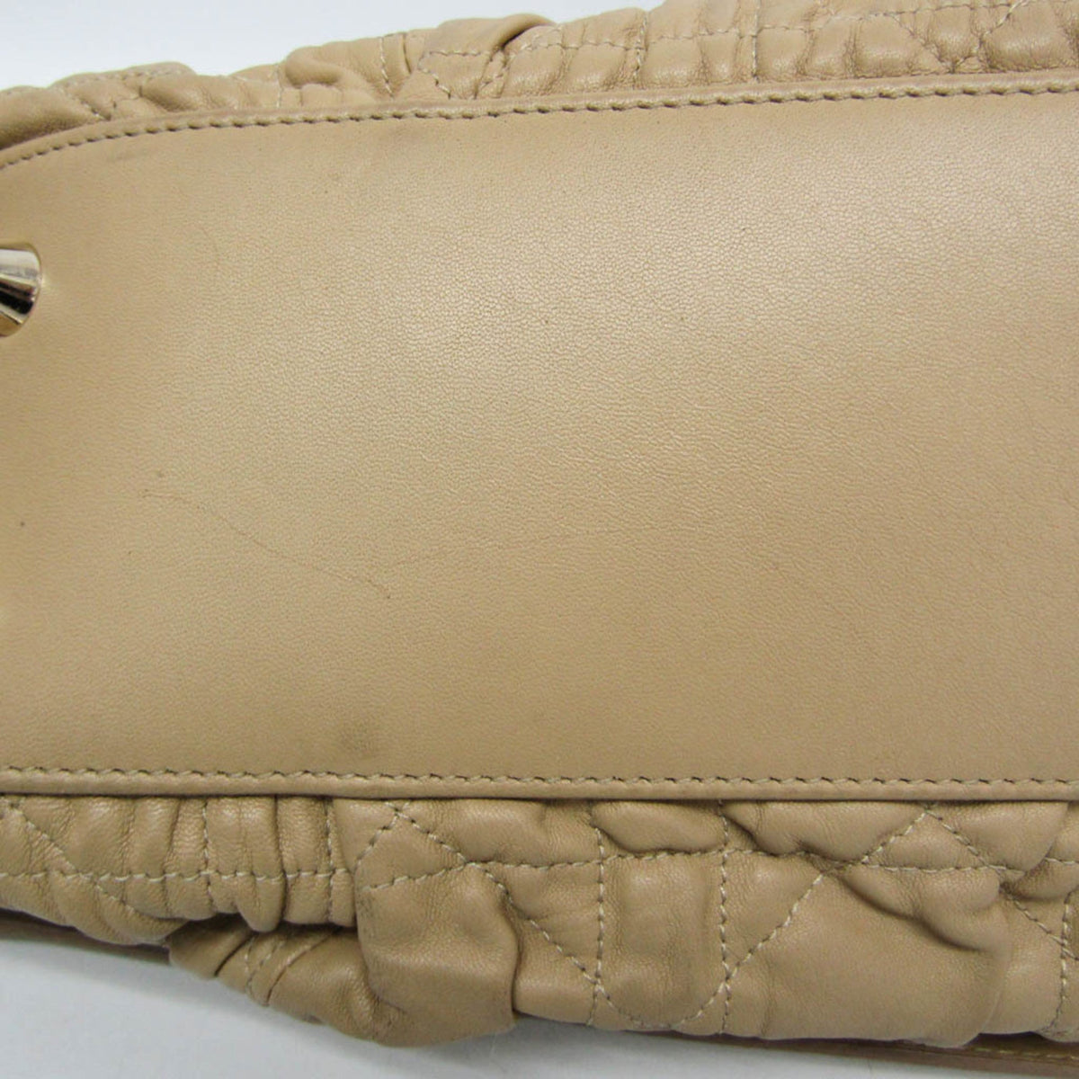 PRE-OWNED Christian Dior Gaufré · Lambskin