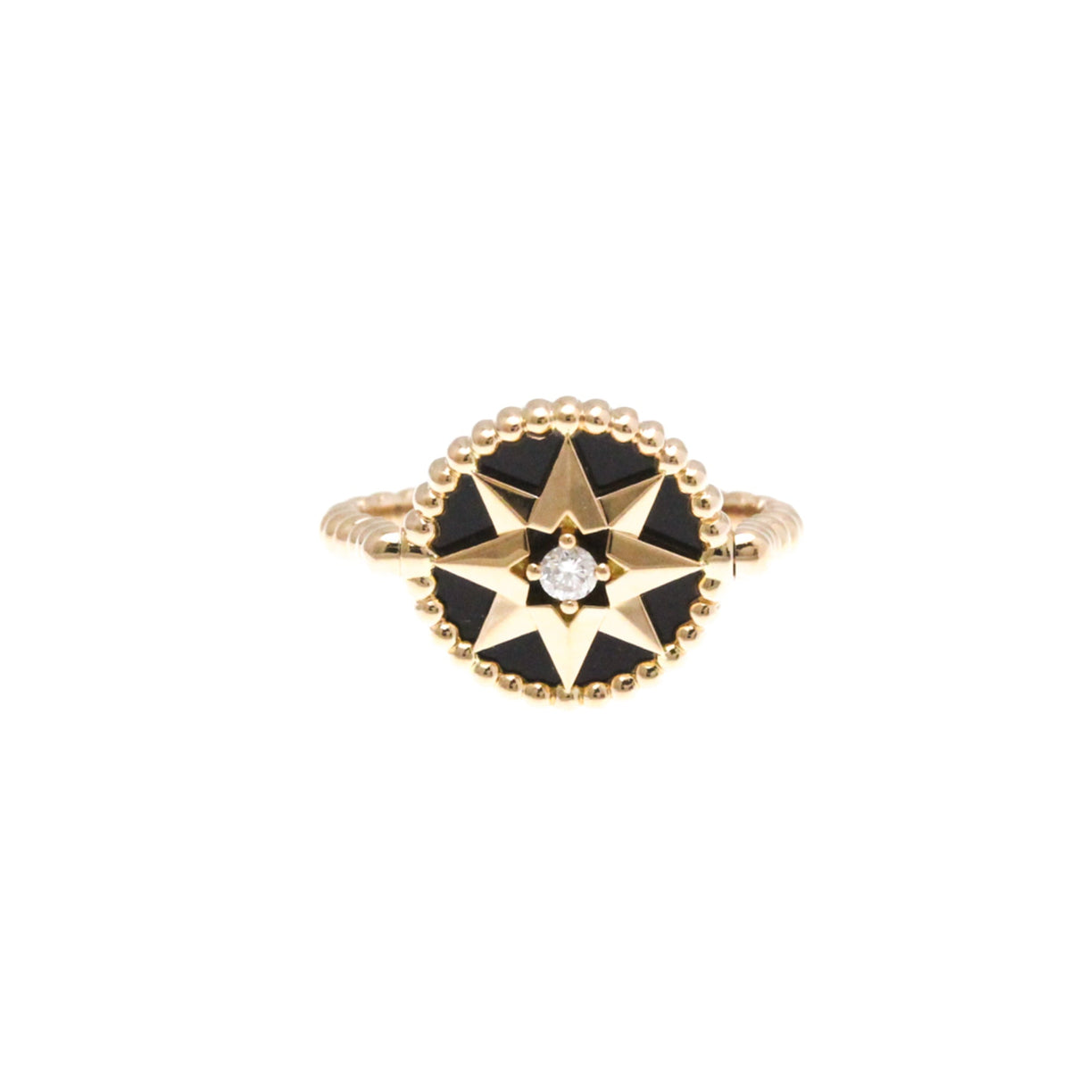 PRE-OWNED Christian Dior Rose des Vents · Rose Gold Size 5.25