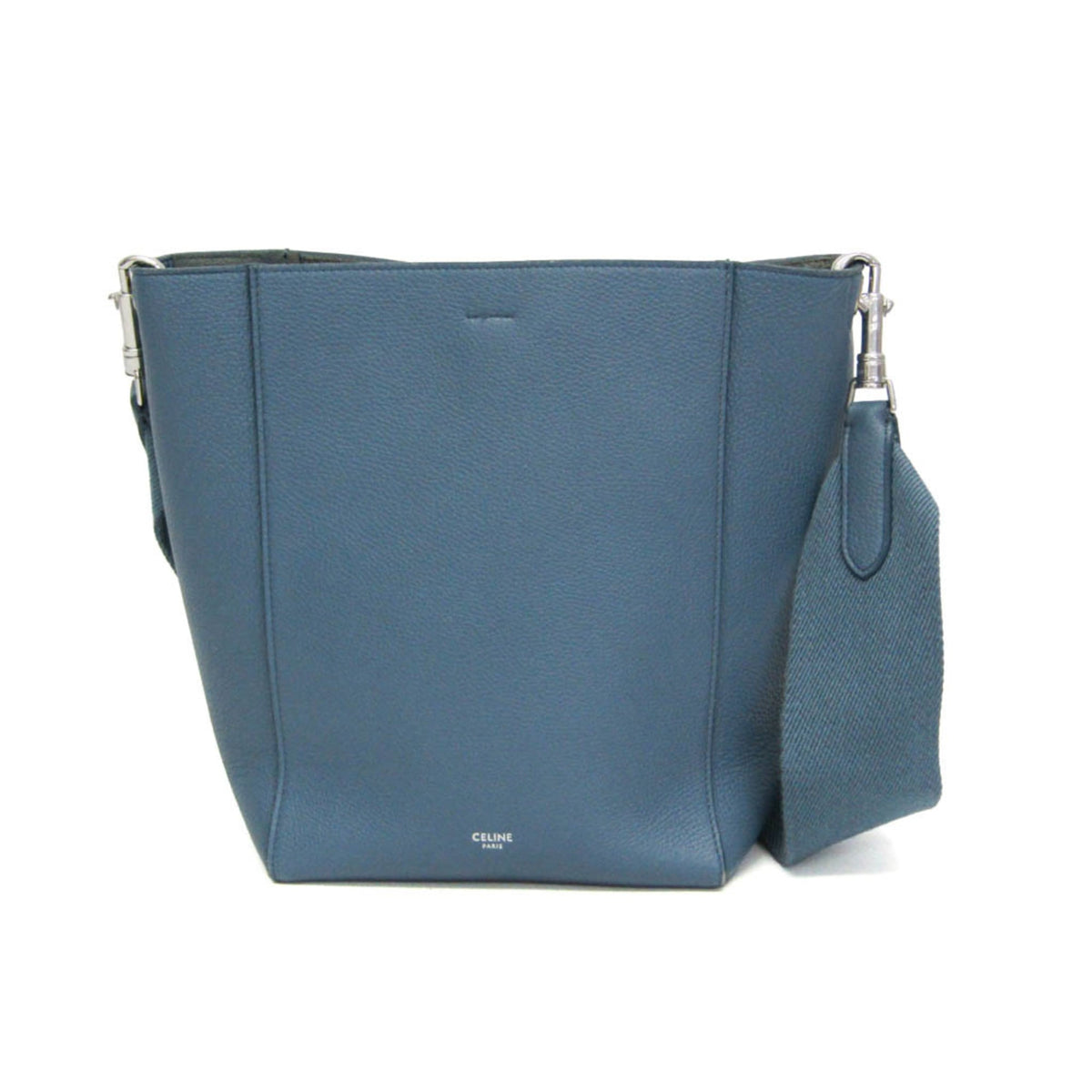 PRE-OWNED Celine Sangle Small Bucket · Leather