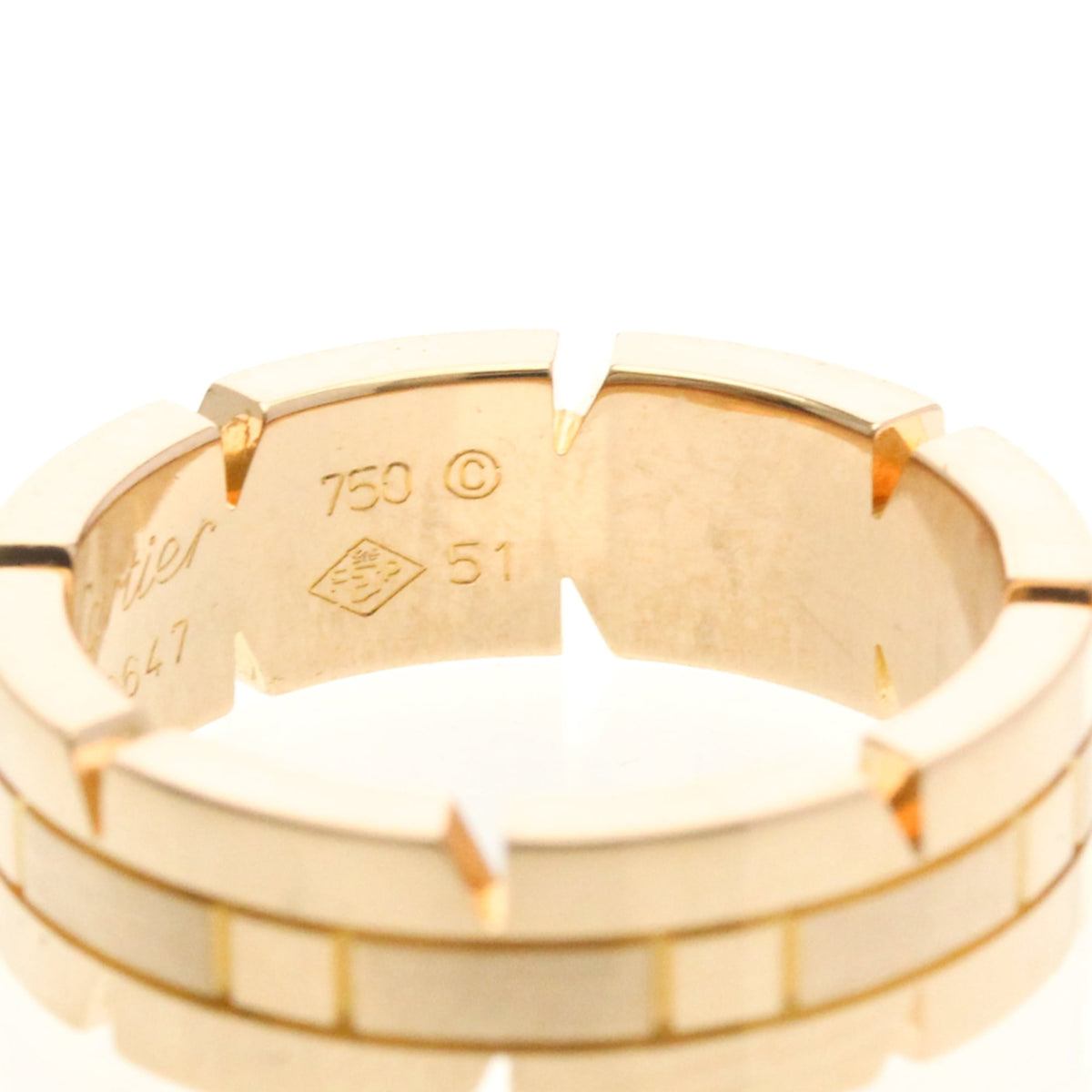 PRE-OWNED Cartier Tank Française · Rose Gold Size 5.75