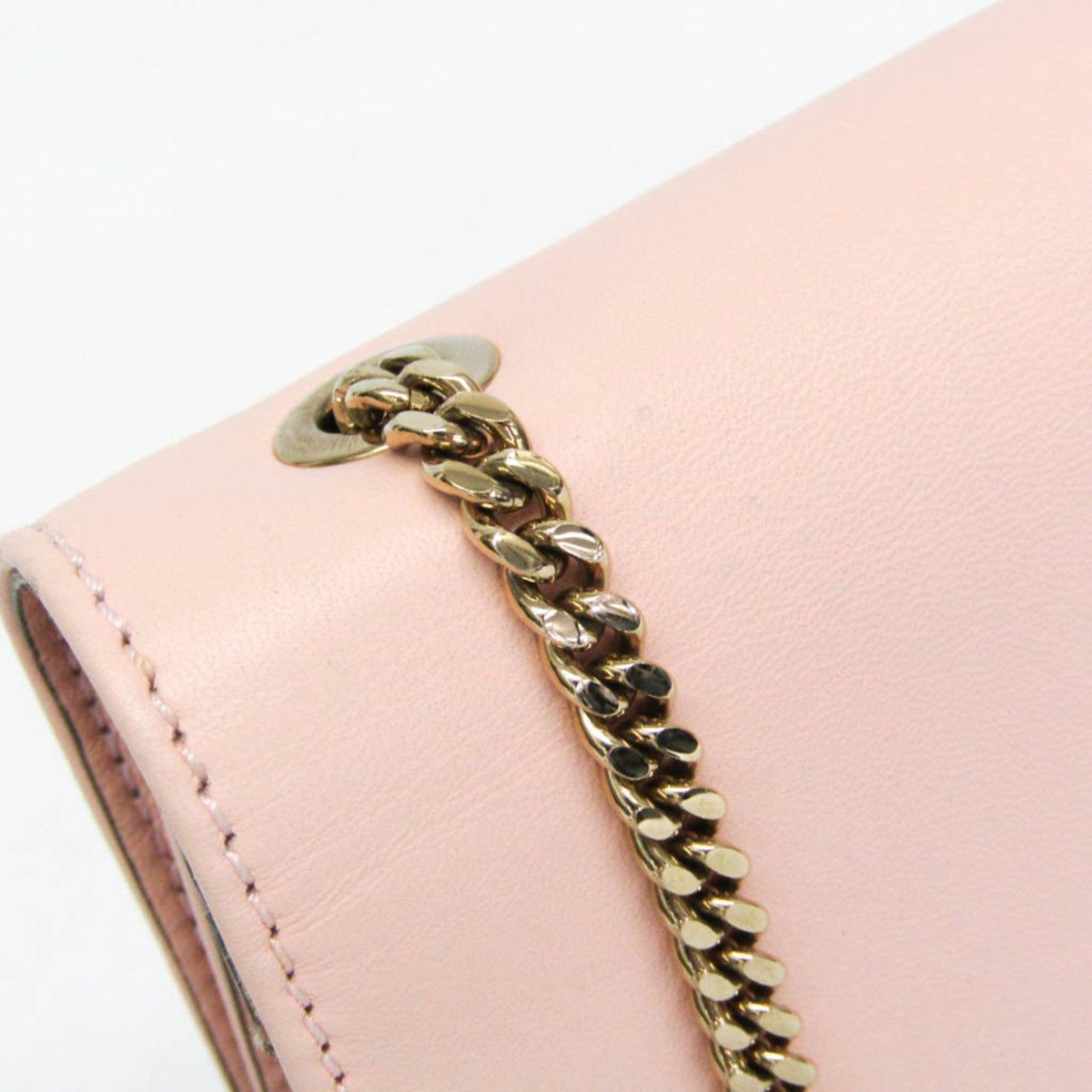 PRE-OWNED Chloé Ribbon Chain · Leather