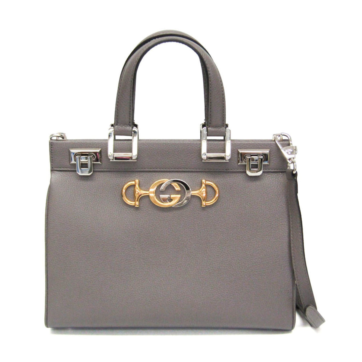 PRE-OWNED Gucci Zumi · Leather