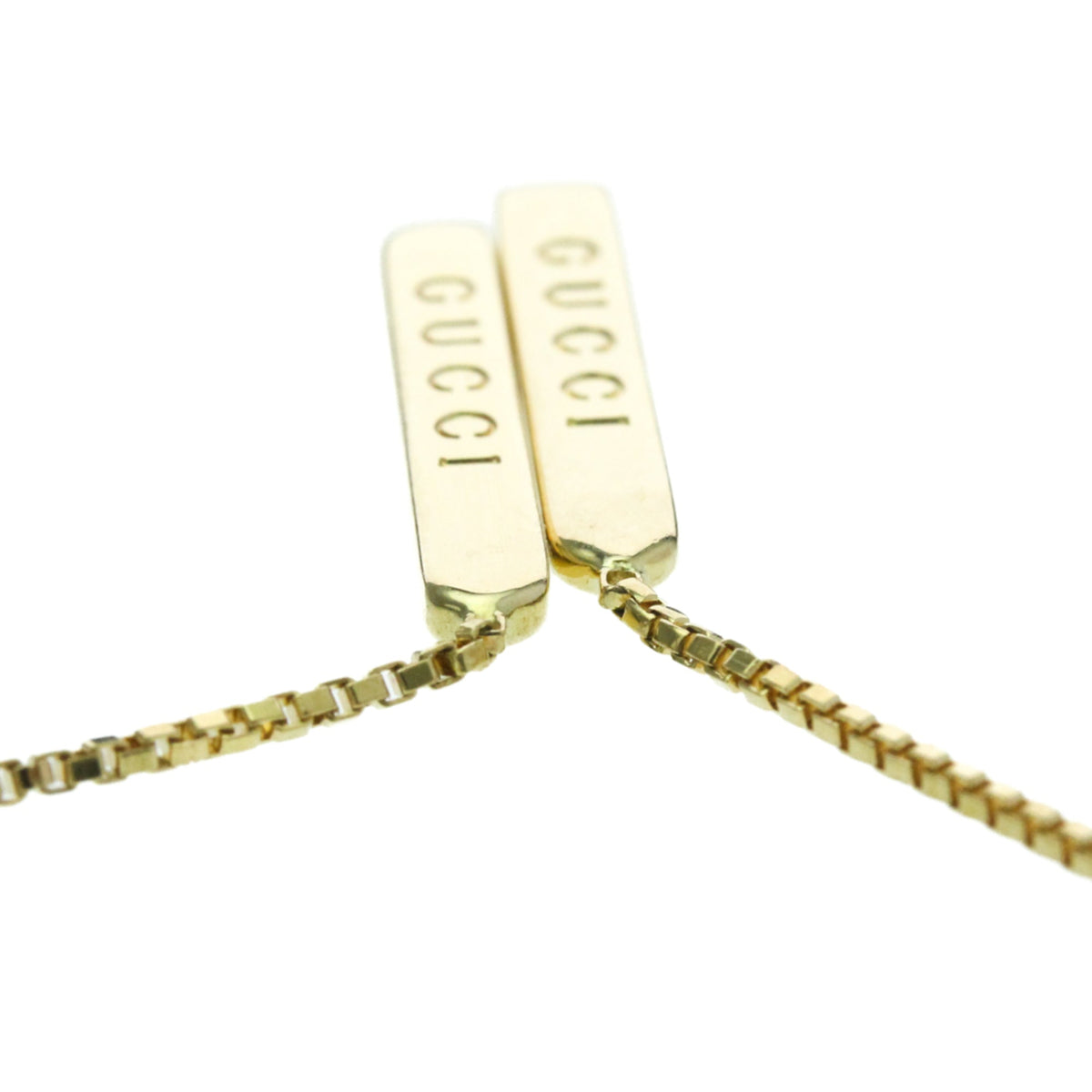 PRE-OWNED Gucci Lariat · 18K Yellow Gold