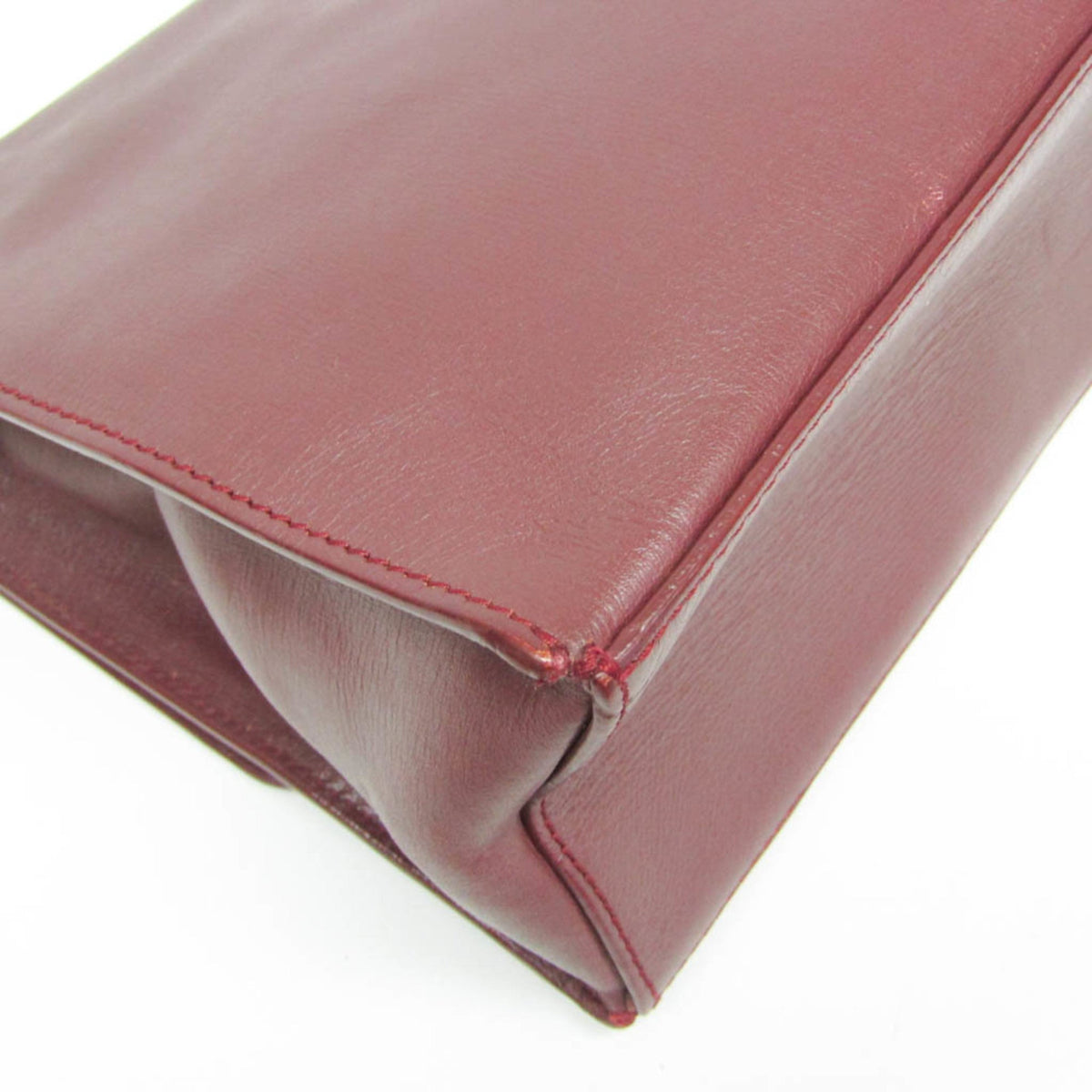 PRE-OWNED Balenciaga · Leather Shoulder Bag · Bordeaux