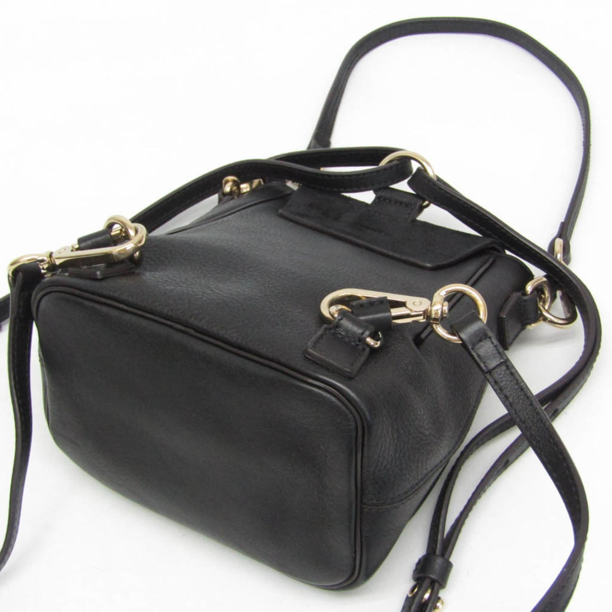 PRE-OWNED Chloé Faye Mini · Backpack · Leather & Suede