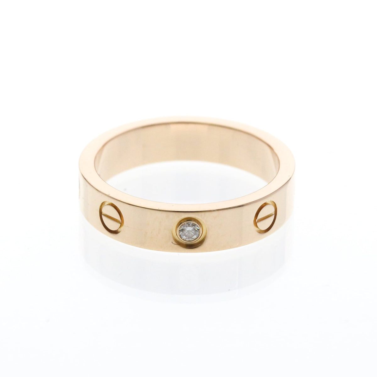 PRE-OWNED Cartier Mini Love · Diamond · Rose Gold