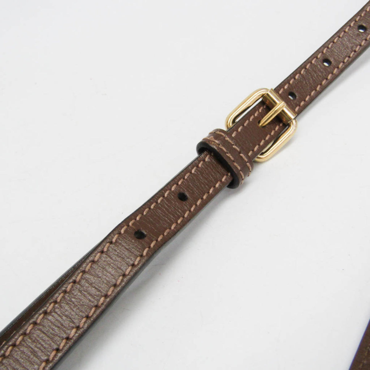 PRE-OWNED Gucci Interlocking G · GG Supreme · Leather