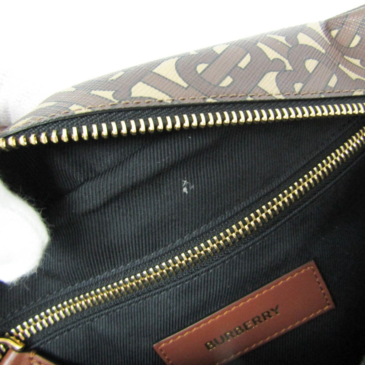 PRE-OWNED Burberry TB Monogram · Clutch