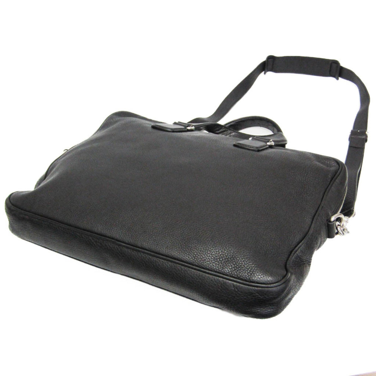 PRE-OWNED Gucci Interlocking G · Leather Briefcase