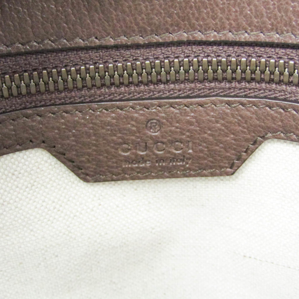 PRE-OWNED Gucci Interlocking · Tiger Tote · GG Supreme