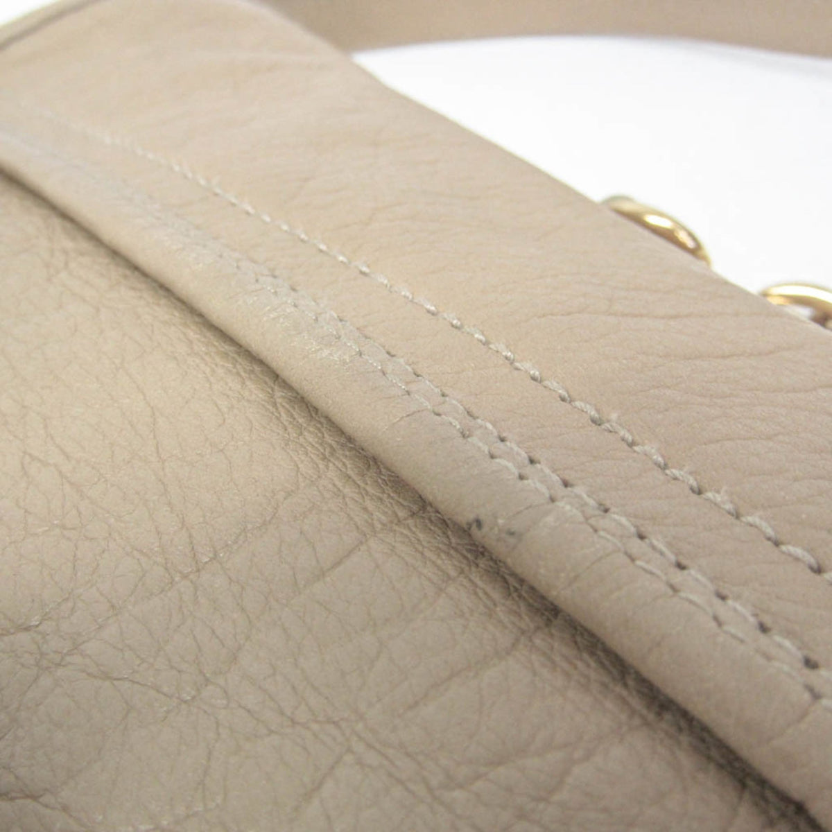 PRE-OWNED Bvlgari Chain Flap · Calfskin Shoulder Bag