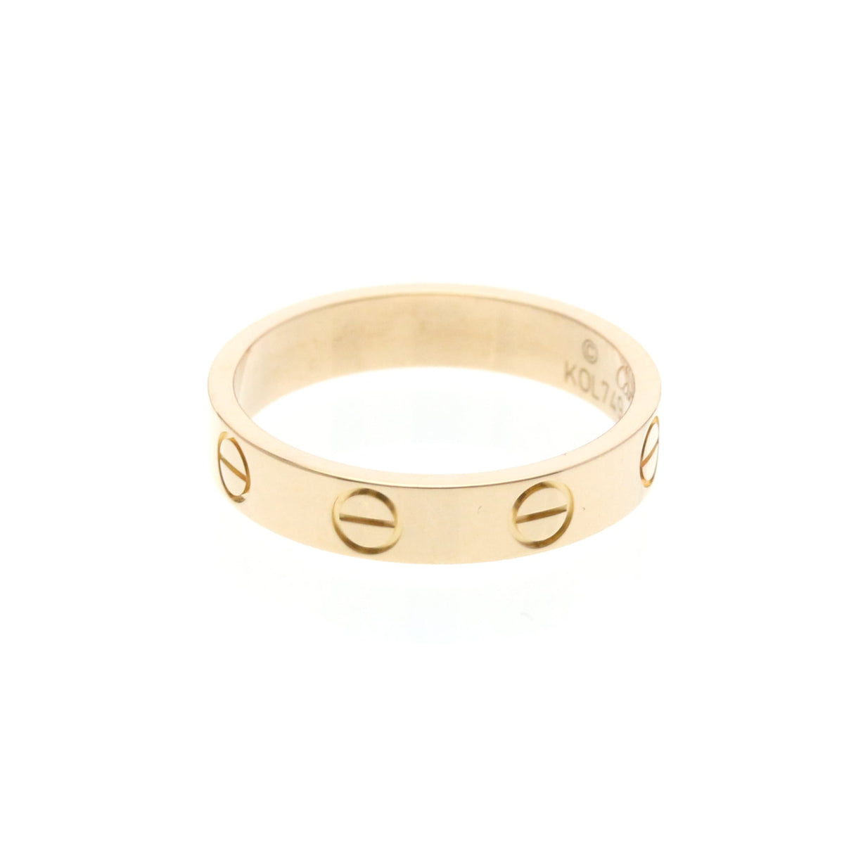 PRE-OWNED Cartier Mini Love · Rose Gold Size 5.25
