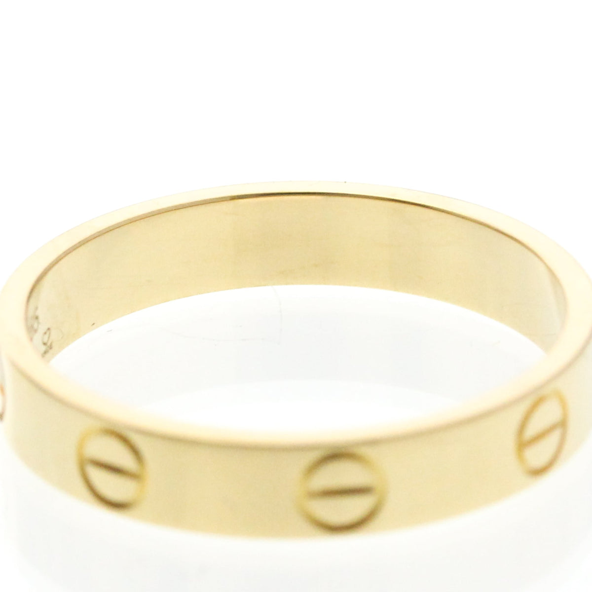 PRE-OWNED Cartier Mini Love · 18K Yellow Gold