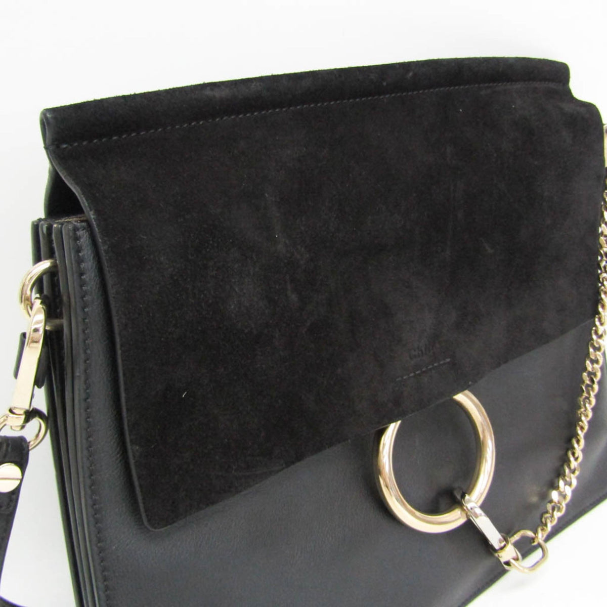 PRE-OWNED Chloé Faye · Suede & Leather