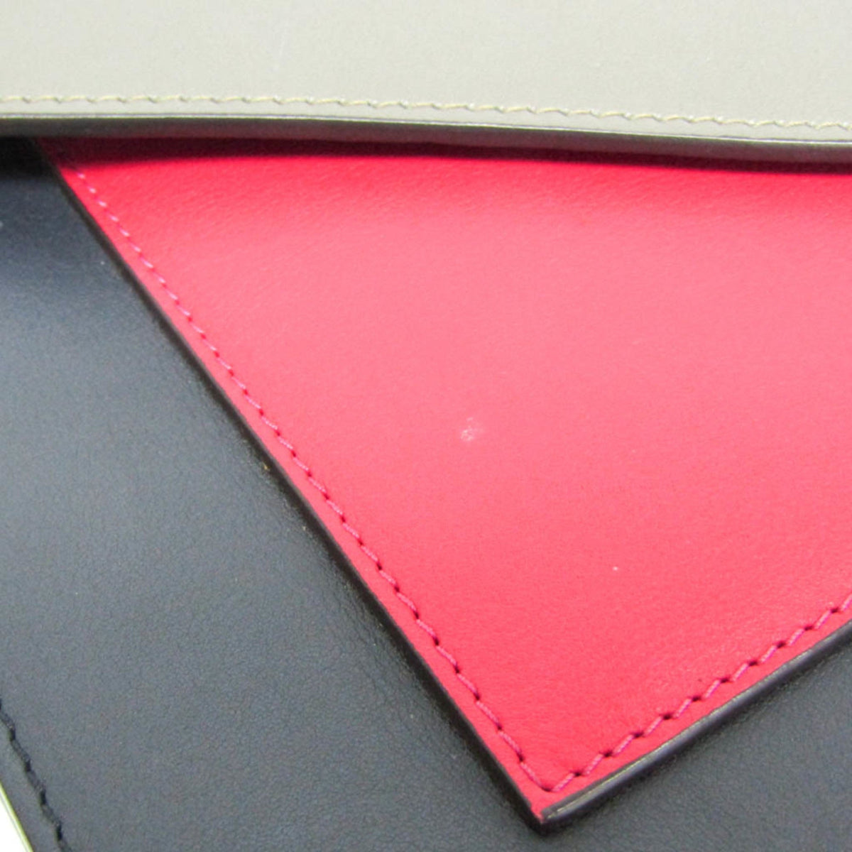 PRE-OWNED Celine Chain Flap · Tricolor Leather