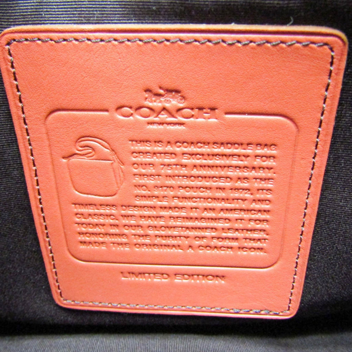 PRE-OWNED Coach 75th Anniversary · Limited Edition