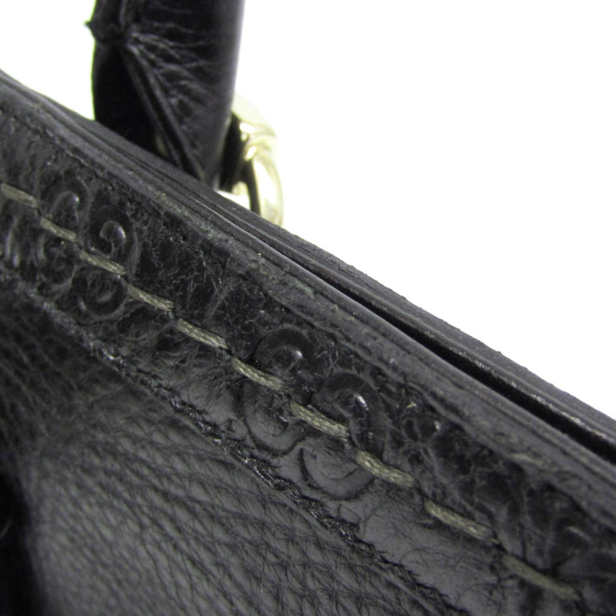 PRE-OWNED Gucci Guccissima · Leather Tote