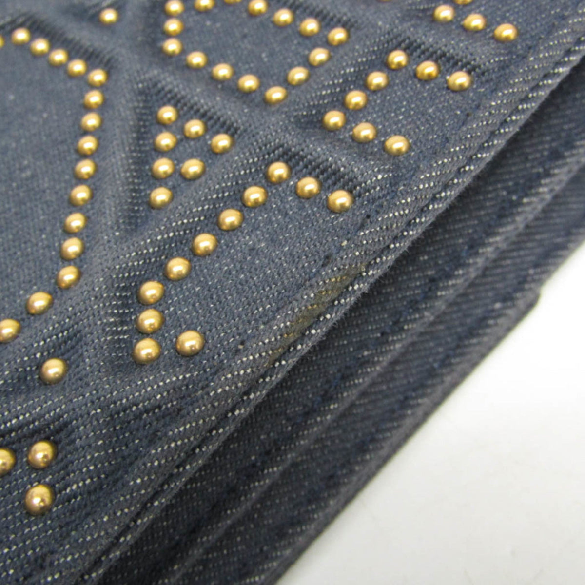 PRE-OWNED Christian Dior Diorama · Studded Denim