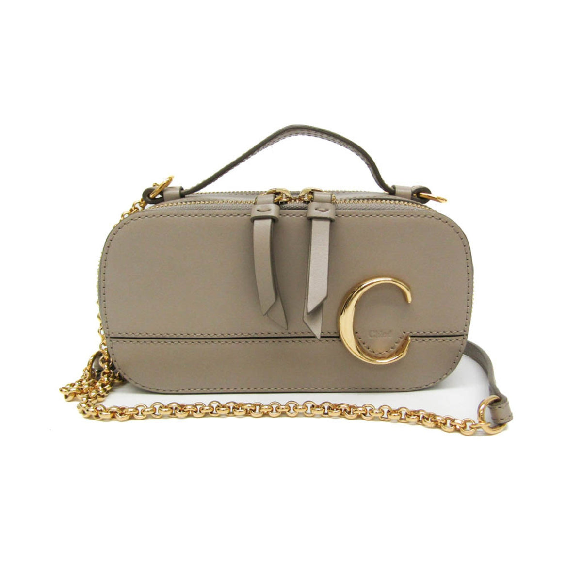 PRE-OWNED Chloé C Camera Bag · Leather