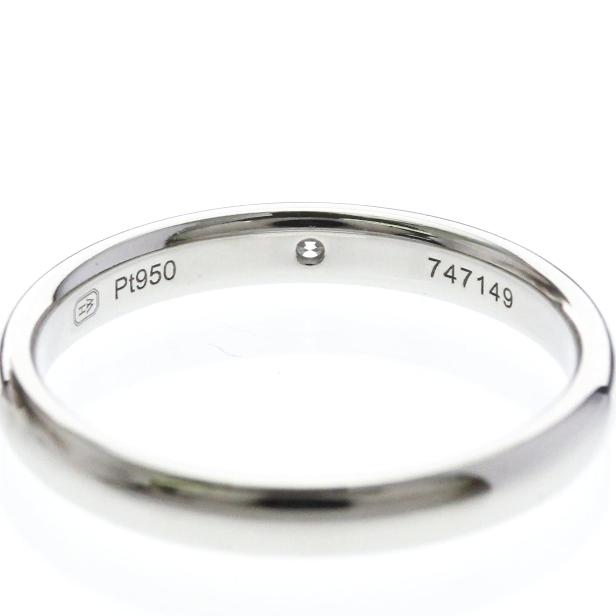 PRE-OWNED Harry Winston Diamond Wedding · Platinum Size 7.5