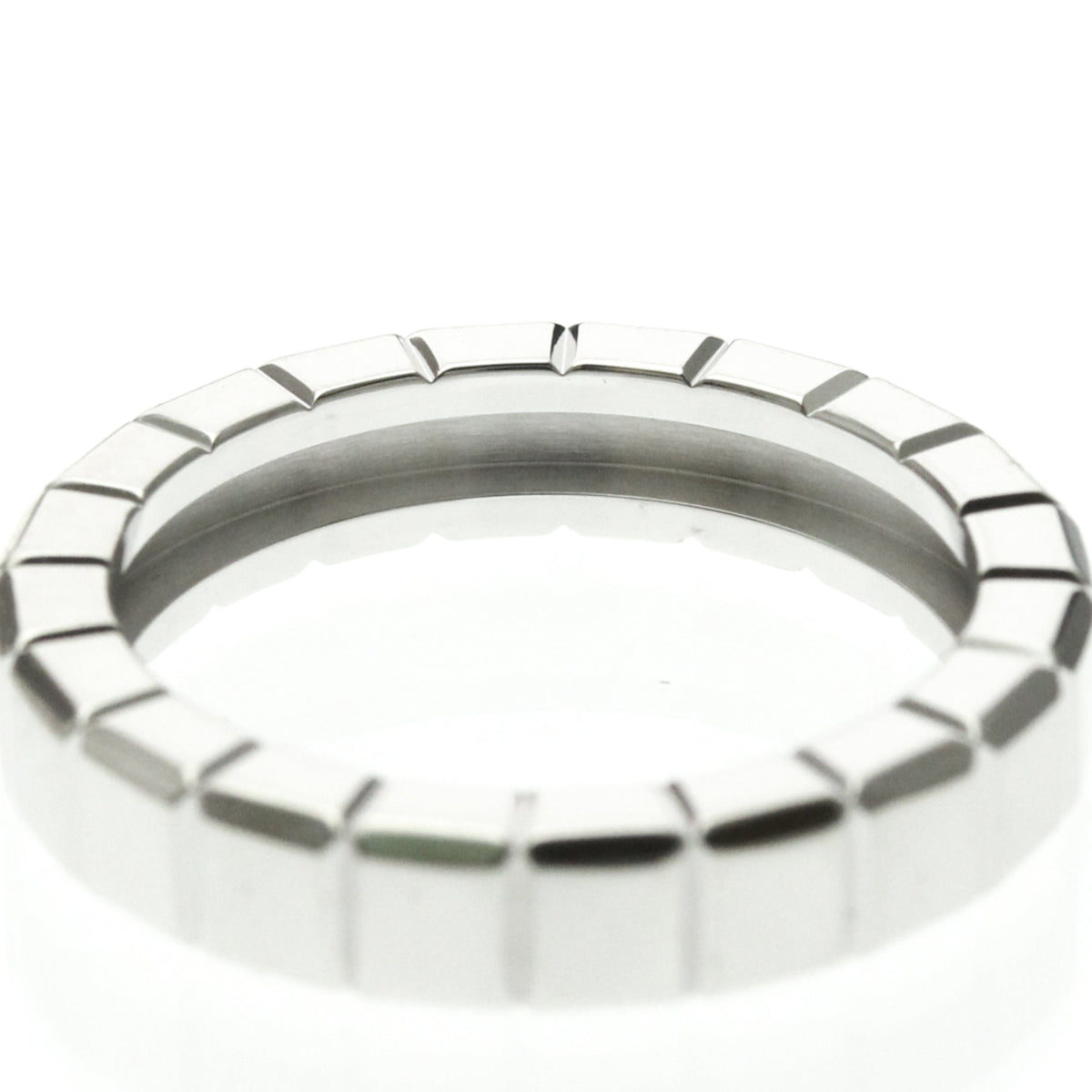PRE-OWNED Chopard Ice Cube · 18K White Gold Size 7.5