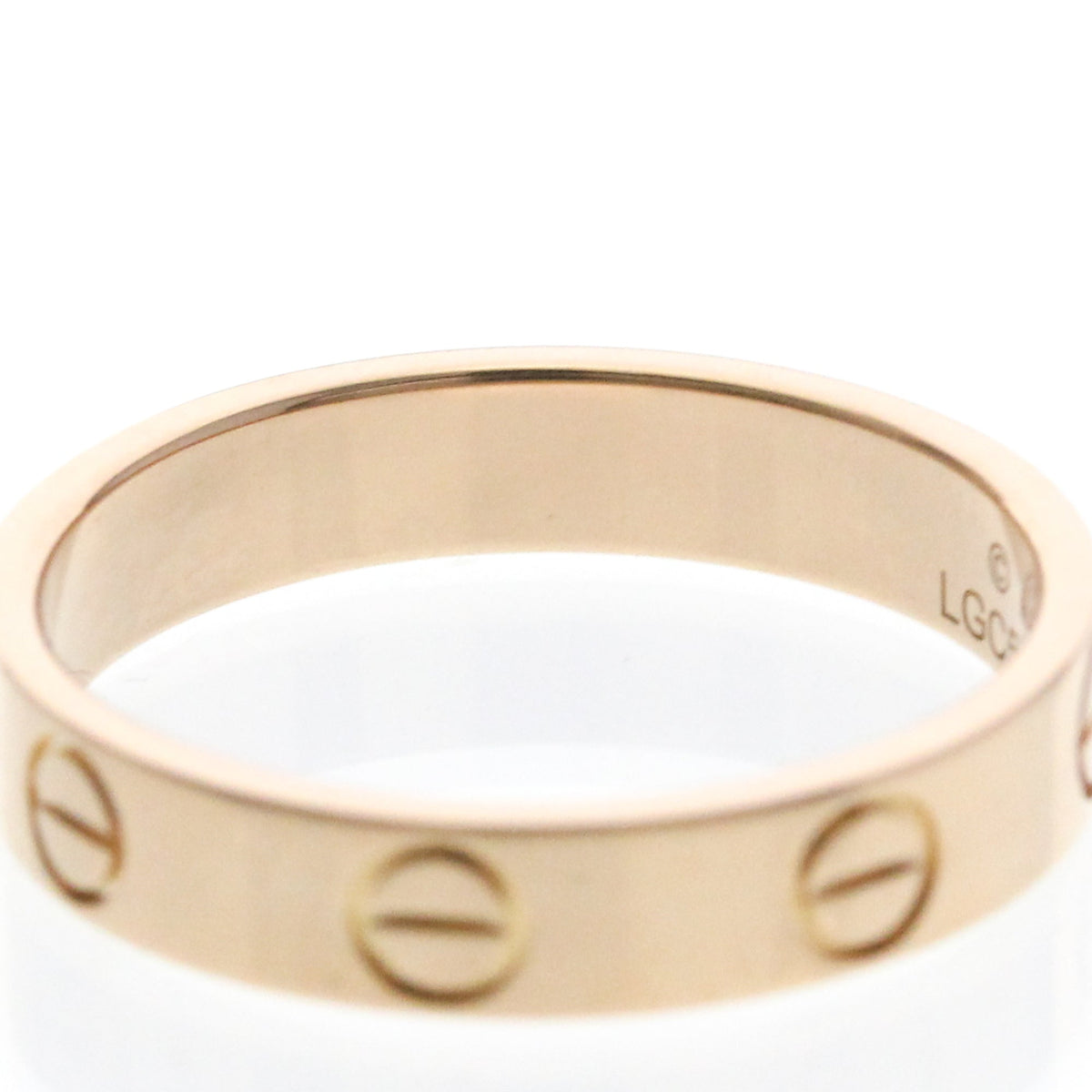 PRE-OWNED Cartier Mini Love · Rose Gold Size 5.75