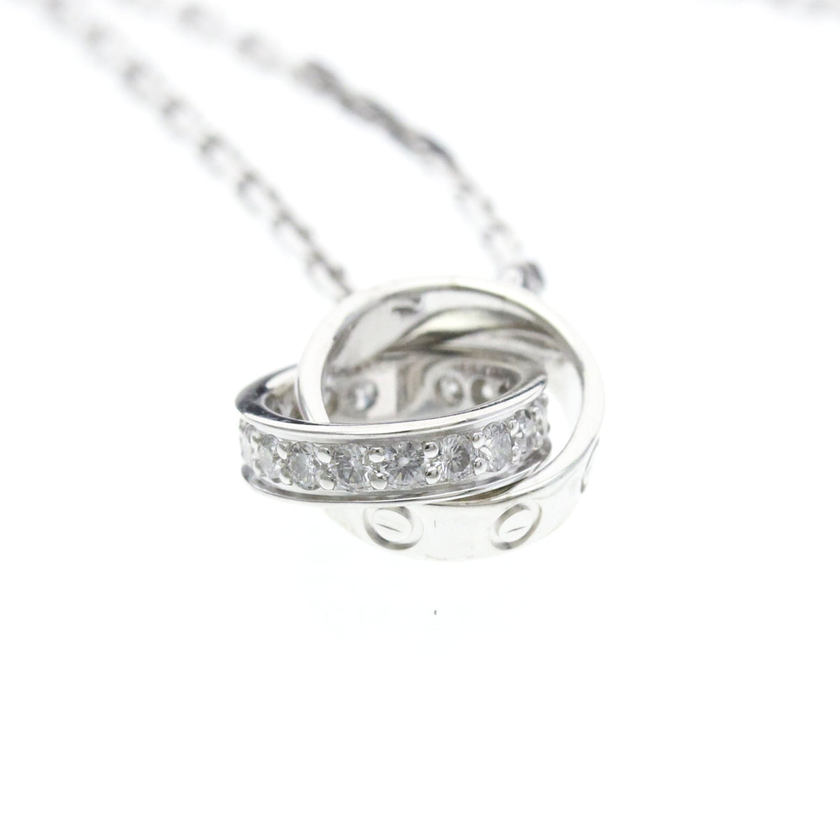 PRE-OWNED Cartier Baby Love · Diamond · 18K White Gold