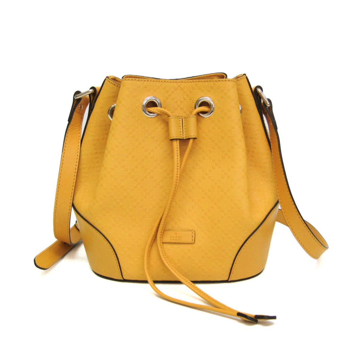 PRE-OWNED Gucci Bright Diamante · Leather Handbag