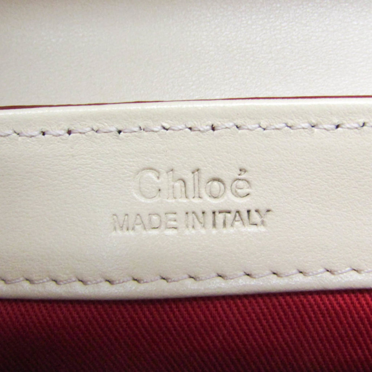 PRE-OWNED Chloé C Mini · Leather Shoulder Bag
