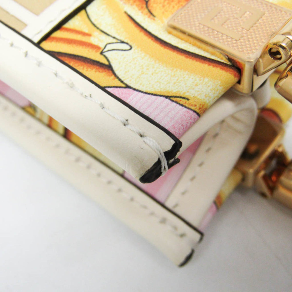 PRE-OWNED Fendi FENDACE Mini Sunshine Shopper