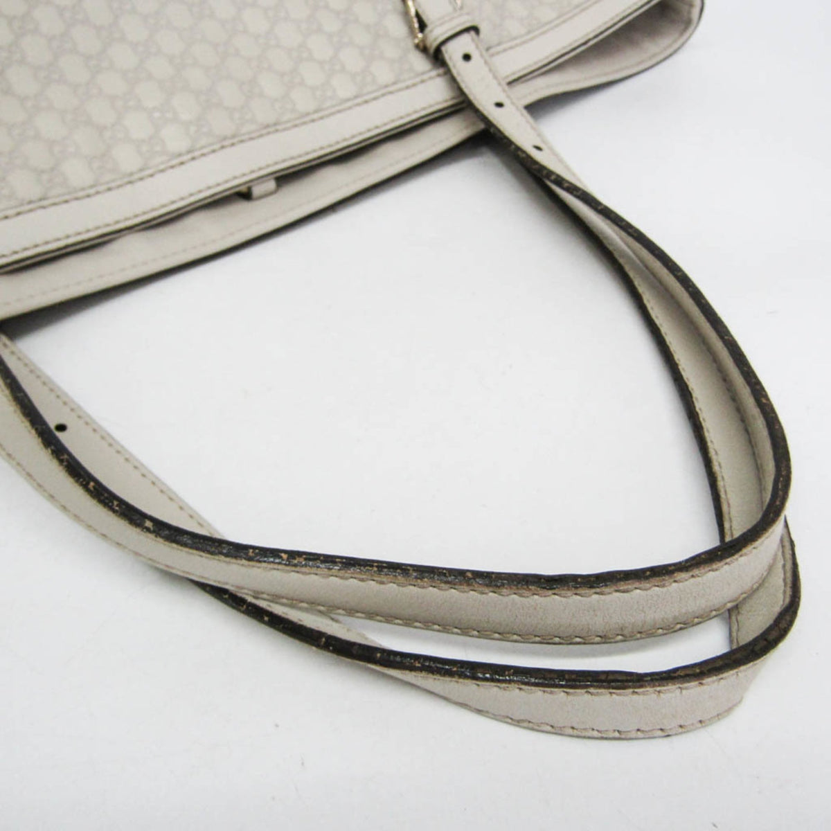 PRE-OWNED Gucci Guccissima · Embossed Leather Tote