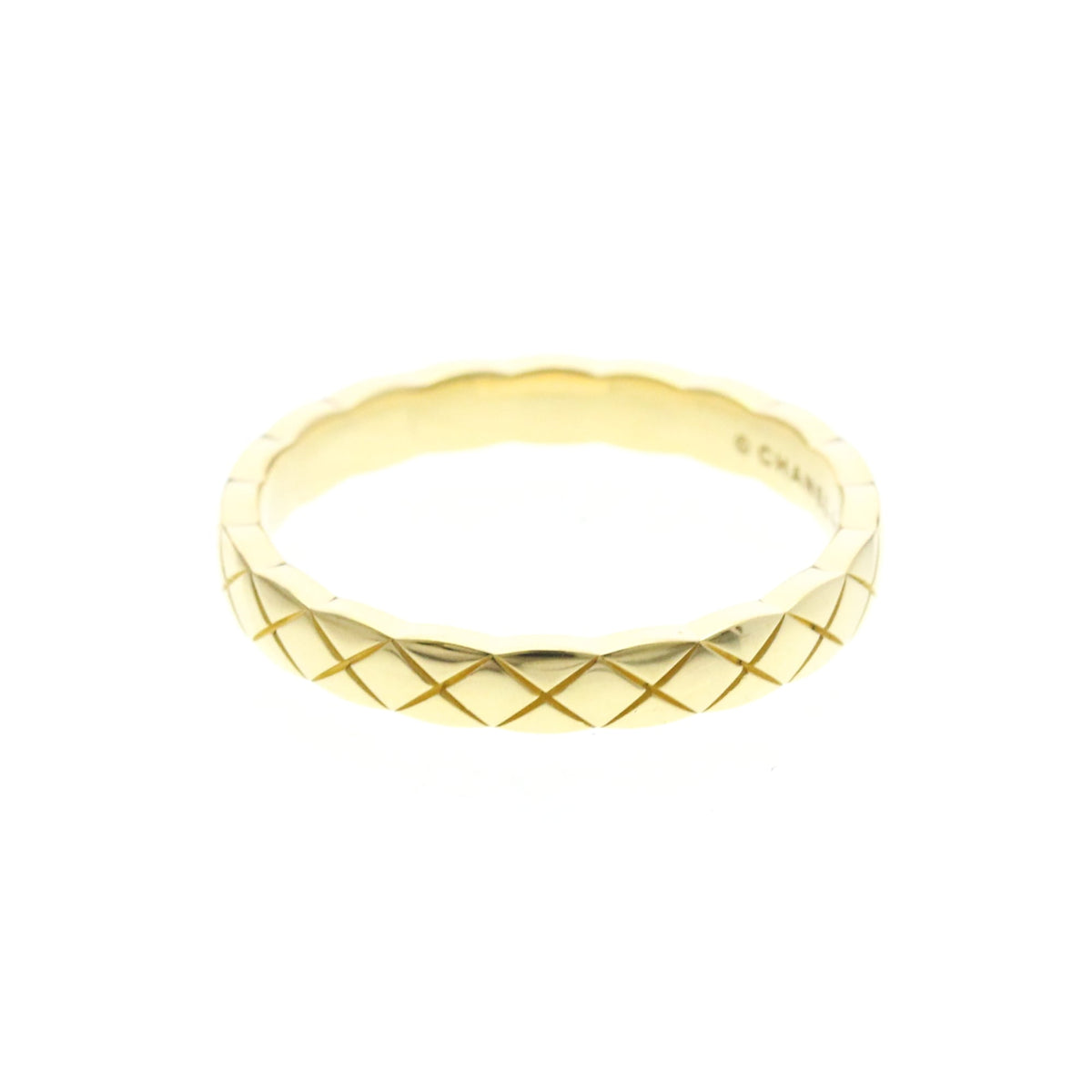 PRE-OWNED Chanel Coco Crush · 18K Yellow Gold · Mini Size 9