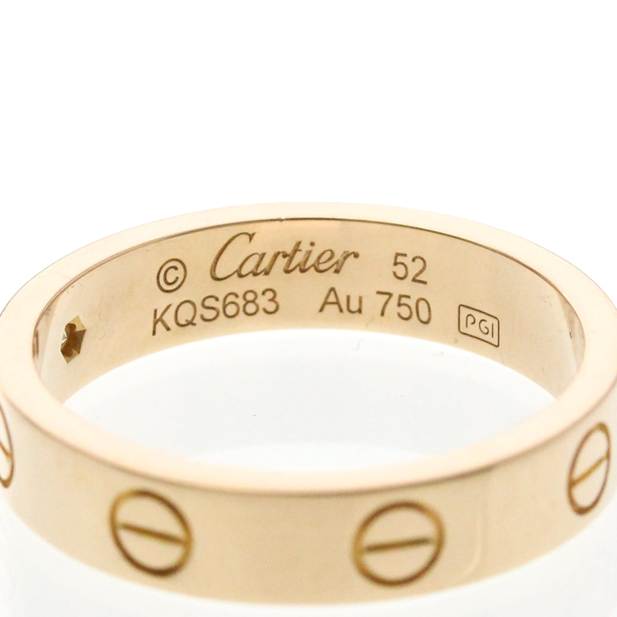 PRE-OWNED Cartier Mini Love · Diamond · Rose Gold
