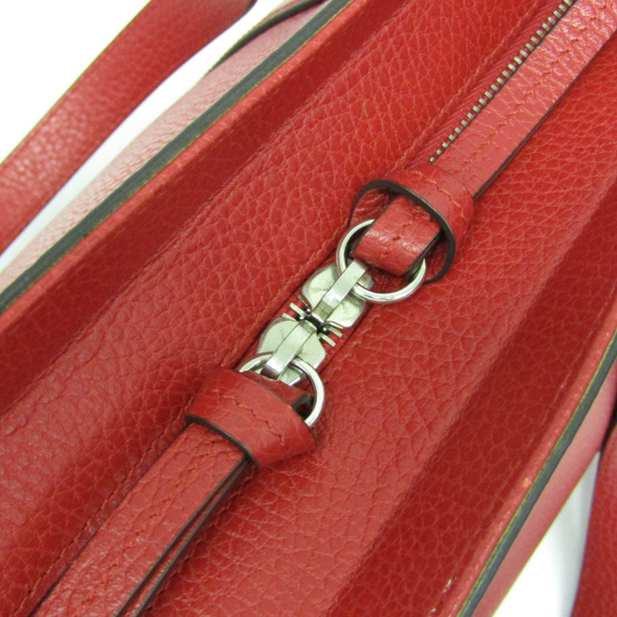 PRE-OWNED Gucci Bamboo · Leather Shoulder Bag