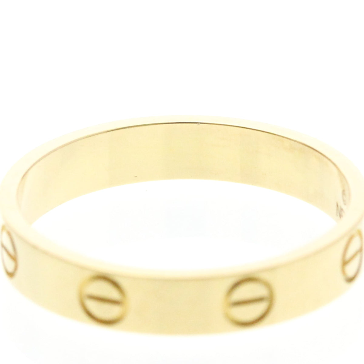 PRE-OWNED Cartier Mini Love · 18K Yellow Gold