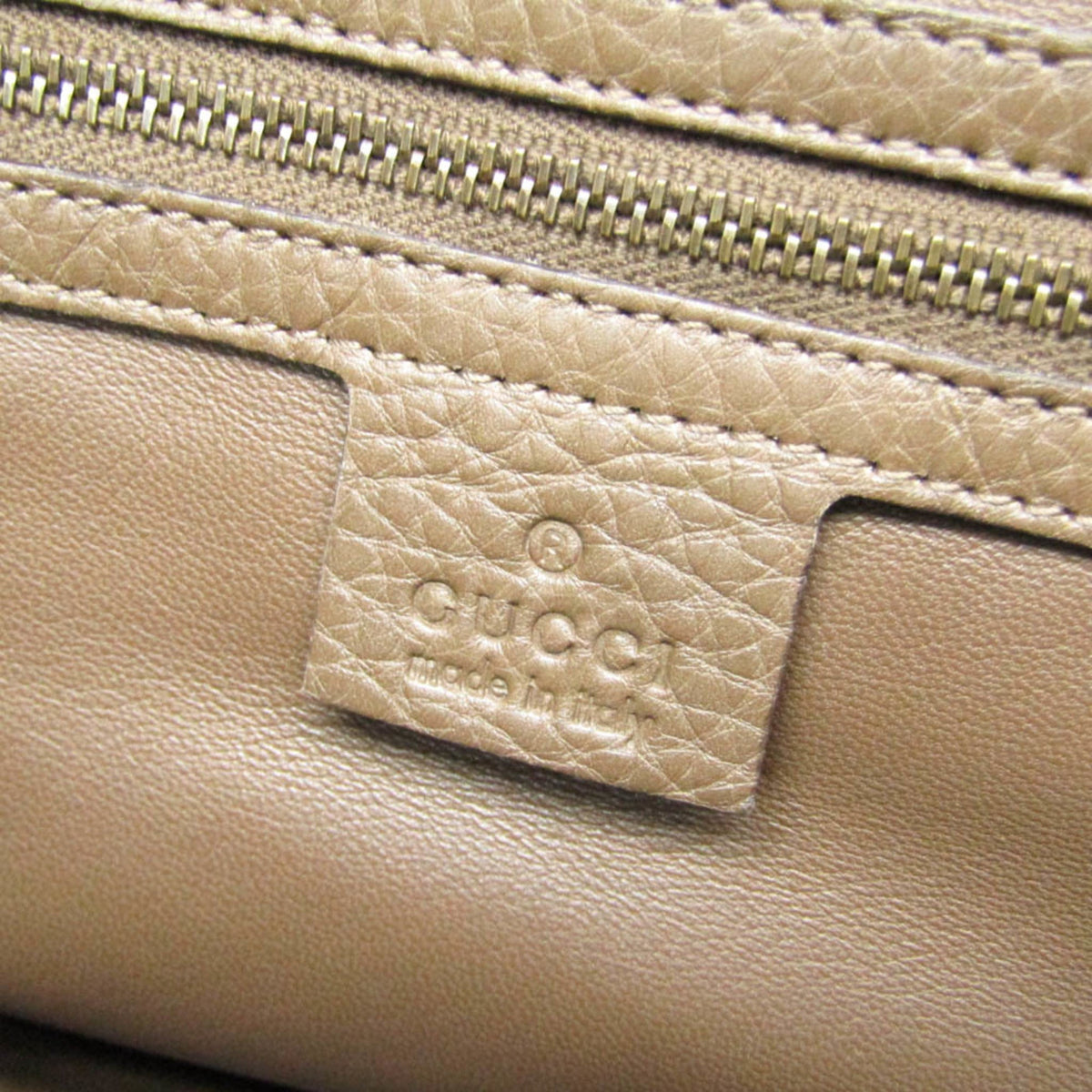 PRE-OWNED Gucci Bamboo · Leather Shoulder Bag