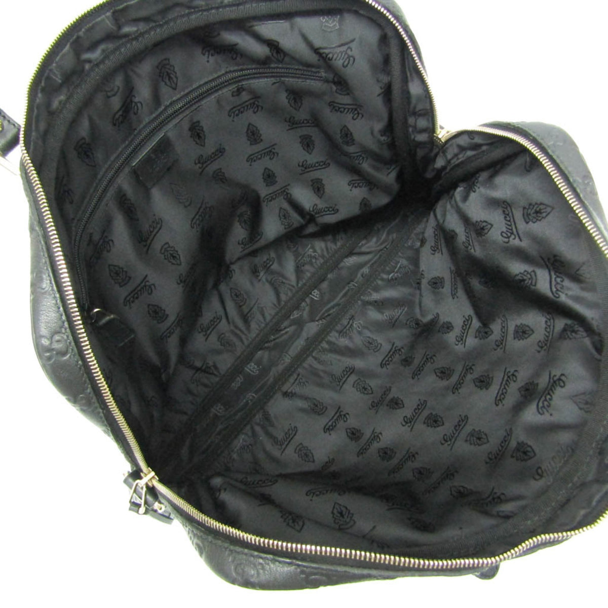 PRE-OWNED Gucci Guccissima · Leather Briefcase