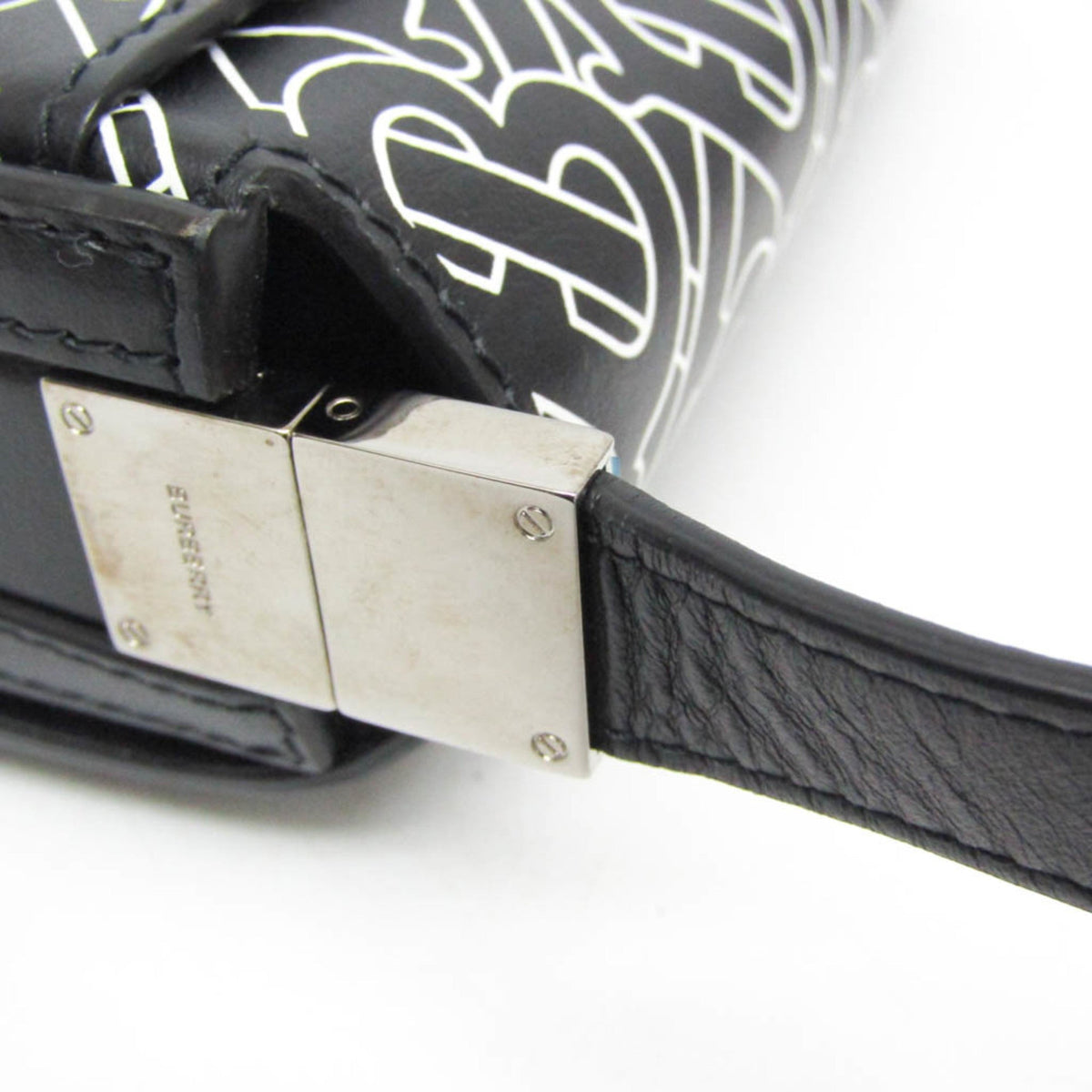 PRE-OWNED Burberry TB Monogram · Leather