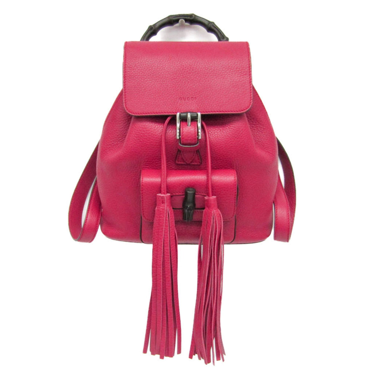 PRE-OWNED Gucci Bamboo Backpack