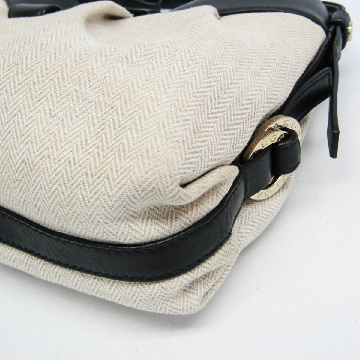 PRE-OWNED Bvlgari Chandra · Canvas & Leather